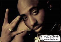 盤點(diǎn)世界排名前十rapper，2Pac排名第一