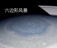 太陽系十大風(fēng)暴，土星的六角風(fēng)暴排在第一位